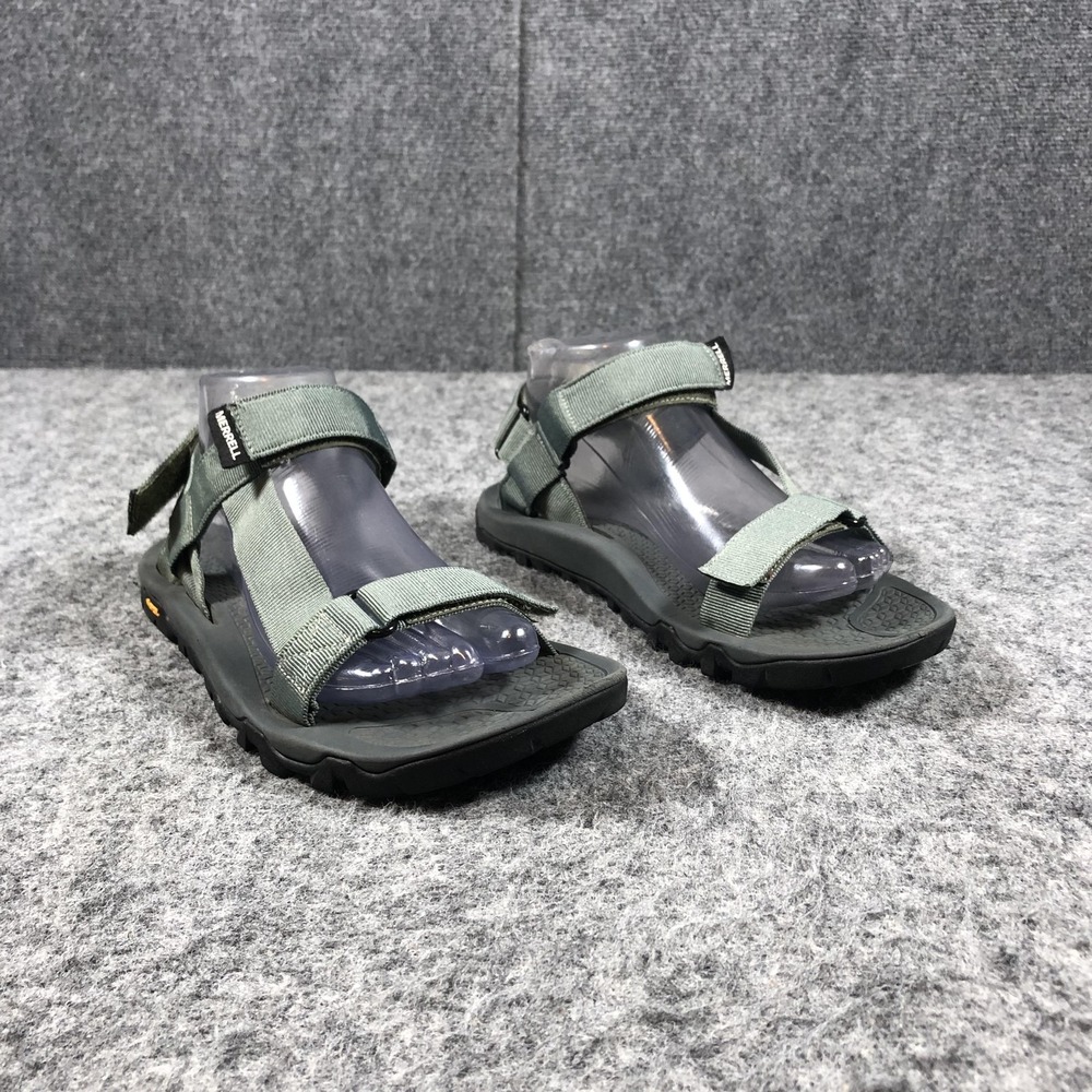 Merrell Laurel Sandals Womens 10 Sage Green‎ Vibram Hiking Sport